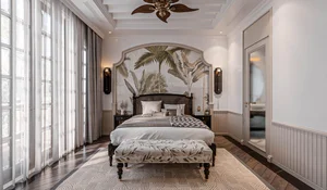 Exquisite Indochine Style Townhouse Renovation: A Masterpiece on Hoang Ngan Street - image 1