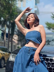 Dinh Y Nhung's Youthful Real-Life Style: Beyond the Screen of 'We Must Be Happy' - image 1