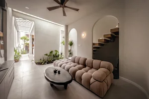 Unique Tube House in Can Tho Featuring Seven Integrated Indoor Gardens - image 4