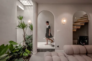 Unique Tube House in Can Tho Featuring Seven Integrated Indoor Gardens - image 11