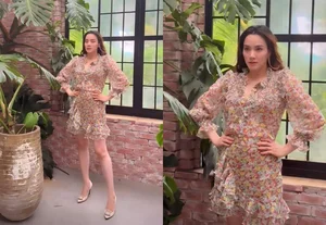 Vietnamese Actress Trang Nhung Stunning Post-Partum Return Two Weeks After Giving Birth - image 4