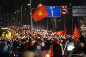 Millions Flood the Streets as Vietnam Celebrates ASEAN Cup 2024 Championship - image 17