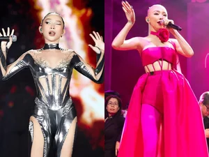 Vietnamese Pop Star Toc Tien's Bold and Glamorous Fashion Evolution - image 3