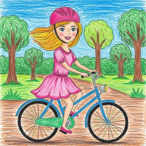 Rustic Bicycle Art Gallery: 154+ Beautiful Drawings - image 28