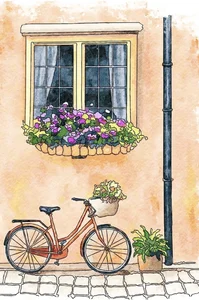Rustic Bicycle Art Gallery: 154+ Beautiful Drawings - image 11