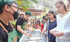 Discover Hanoi’s Unique Salt-Dipped Fruit Ice Cream: A Creative Twist on Mexican Paletas - image 1