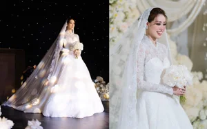 Five Exquisite Wedding Dress Styles Worn by Miss Universe Vietnam Khanh Van - image 2