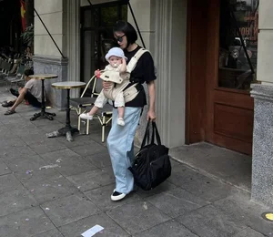 Hanoi Hot Girl and Textile Conglomerate Heir Share Candid Postpartum Family Moments - image 9