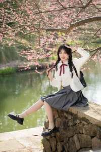 YiTuYu Art Language Vol.6616: Elegant Photography Featuring Xiao Ou O - image 1