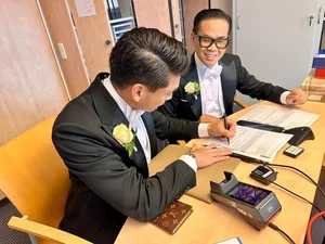 Designer Thai Cong and Partner Officially Announce Marriage in Heartwarming Public Reveal - image 3