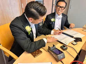 Designer Thai Cong and Partner Officially Announce Marriage in Heartwarming Public Reveal - image 2