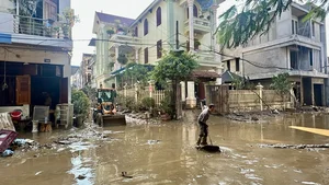 Yen Bai Flood Cleanup: Residents Battle Mountains of Mud and Debris - image 6