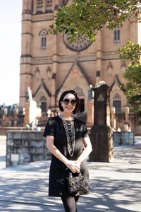 Ageless Elegance: Actress Diem My's Sophisticated Street Style in Sydney - image 4