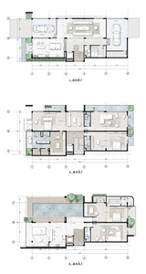 Modern Villa Architecture: Perforated Steel Walls Creating a 'Sunlight Flower' Effect - image 9