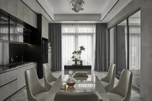 Modern Villa Architecture: Perforated Steel Walls Creating a 'Sunlight Flower' Effect - image 10
