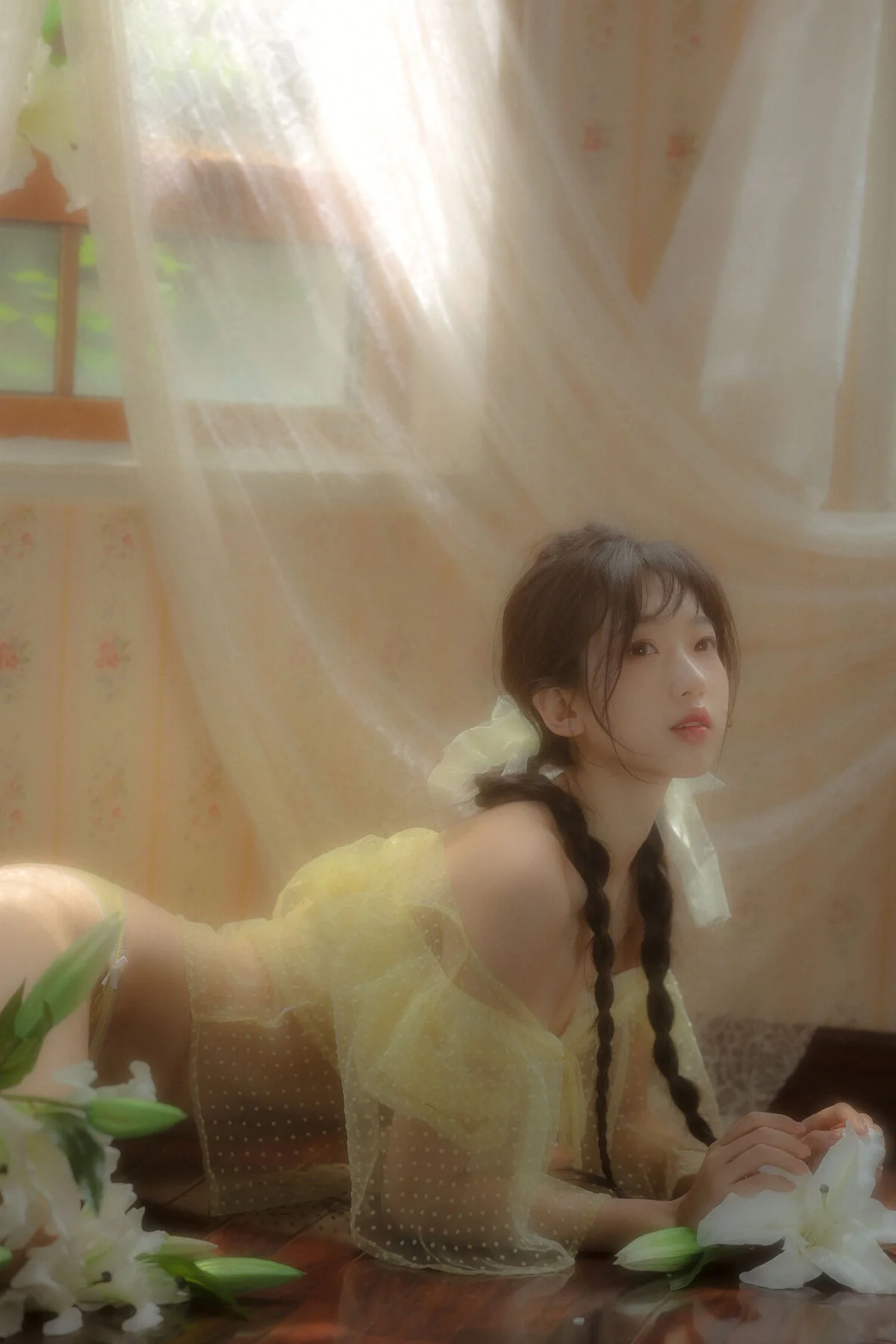 A New Chapter of Elegance in YiTuYu Art Language Vol.6632 Featuring Bai Sheng