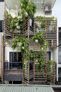 Innovative 25m2 Alley House Design: Green Oasis for a Family of Four - image 2
