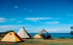 Camping at Mui Lay: Green Fields and Serene Ocean Sunrises - image 3