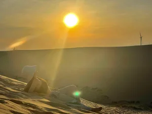 Camping at Mui Lay: Green Fields and Serene Ocean Sunrises - image 0