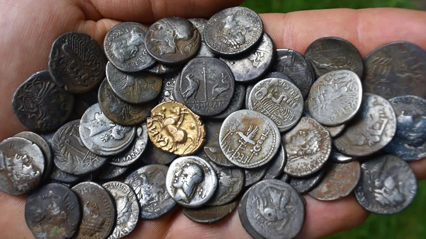 Accidental Discovery: Wandering in a Field Leads to Massive Treasure Find