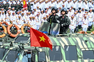 Vietnam Police Showcase New Armored and Amphibious Vehicles in Parade Rehearsal - image 4