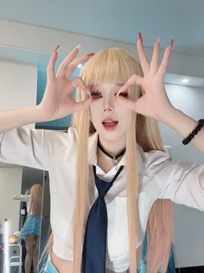 Coser@九言 (Jiu Yan) - Marin Kitagawa 喜多川海梦 Cosplay (59P-5V) - image 10