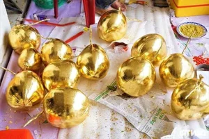 Luxury Gold-Plated Coconuts for the 2025 Lunar New Year - image 9