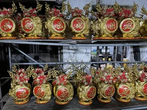 Luxury Gold-Plated Coconuts for the 2025 Lunar New Year - image 2