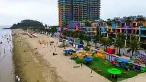 Unbelievable Scenes at a Famous Beach in Thanh Hoa - image 1