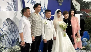 Inside the Fairy Tale Wedding of Footballer Quang Hai and Chu Thanh Huyen - image 6