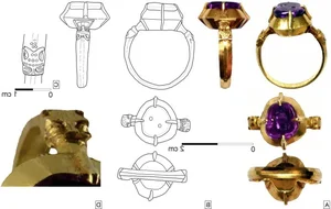 The Mystery of the Medieval Gold Ring Set with Red and Purple Gemstones - image 4