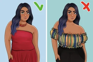 10 Fashion Tips to Slim Broad Shoulders and Thick Arms - image 5