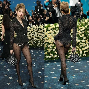 Lisa of BlackPink Sparks Fashion Debate Over Bold Sheer and Transparent Outfits - image 2