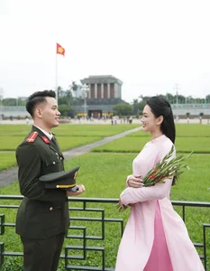 Volleyball Star Reveals Beautiful Wedding Photos Featuring Groom in Military Uniform - image 3