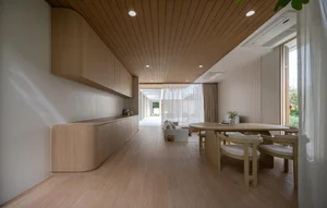 Modern Thai Garden House and Cafe: A Unique U-Shaped Architectural Design - image 0
