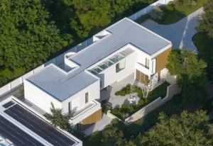 Modern Thai Garden House and Cafe: A Unique U-Shaped Architectural Design - image 2