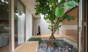 Modern Thai Garden House and Cafe: A Unique U-Shaped Architectural Design - image 36
