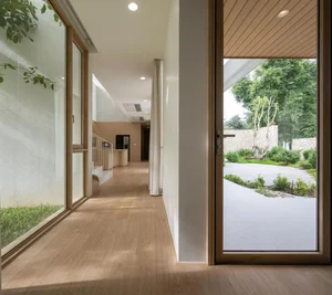 Modern Thai Garden House and Cafe: A Unique U-Shaped Architectural Design - image 33