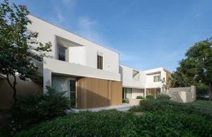 Modern Thai Garden House and Cafe: A Unique U-Shaped Architectural Design - image 9