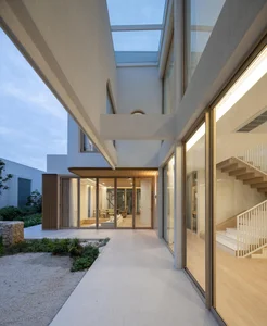 Modern Thai Garden House and Cafe: A Unique U-Shaped Architectural Design - image 14
