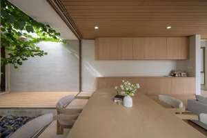 Modern Thai Garden House and Cafe: A Unique U-Shaped Architectural Design - image 21