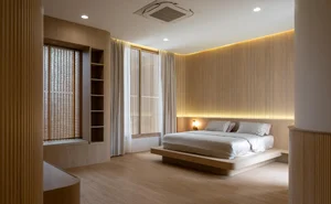 Modern Thai Garden House and Cafe: A Unique U-Shaped Architectural Design - image 37