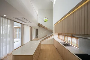 Modern Thai Garden House and Cafe: A Unique U-Shaped Architectural Design - image 26