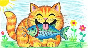 101+ Cutest Cat Drawing Ideas for Preschoolers and Young Kids - image 4