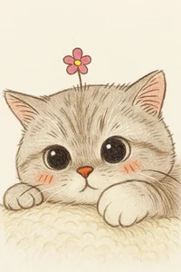 101+ Cutest Cat Drawing Ideas for Preschoolers and Young Kids - image 29