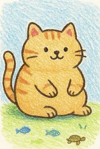 101+ Cutest Cat Drawing Ideas for Preschoolers and Young Kids - image 13