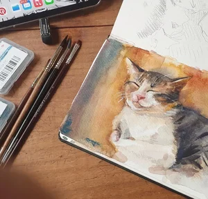 101+ Cutest Cat Drawing Ideas for Preschoolers and Young Kids - image 14