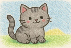 101+ Cutest Cat Drawing Ideas for Preschoolers and Young Kids - image 26
