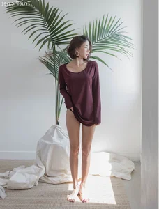An Seo Rin: Exploring the Latest Korean Swimwear Fashion Trends Through a Professional Studio Photoshoot - image 17