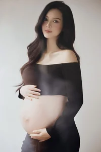 Beautiful Quynh Luong Shows Off Her Radiant Late Pregnancy Baby Bump - image 7